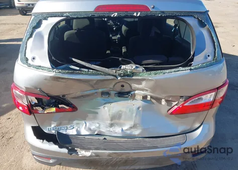 2012 Mazda Mazda5 Sport из США, поврежденный, VIN JM1CW2BL3C0140935